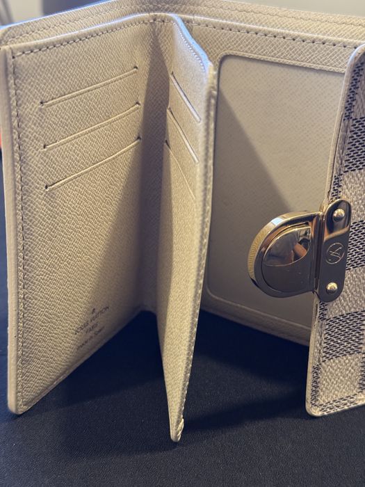 LOUIS VUITTON Carteira Koala Trifold Damier Azur