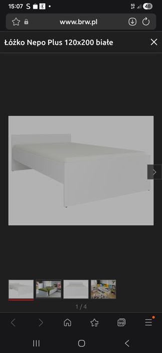 Sprzedam łozko nepo plus z brw używane zdjecie ze strony