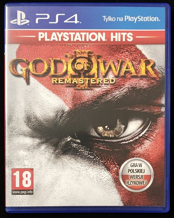 God Of War III 3 Remastered PL Dubbing na PS4 i PS5 po polsku w BDB Stanie