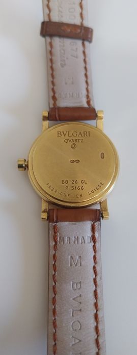 Relógio de senhora em ouro Bvlgari