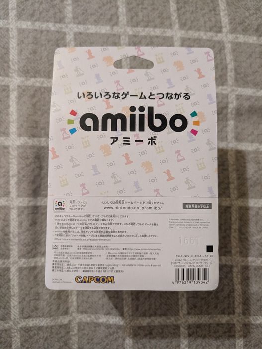 Amiibo Resident Evil (Biohazard) Requiem  Grace nintendo switch
