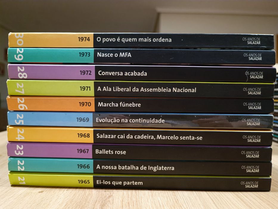 Os Anos de Salazar - coleção completa