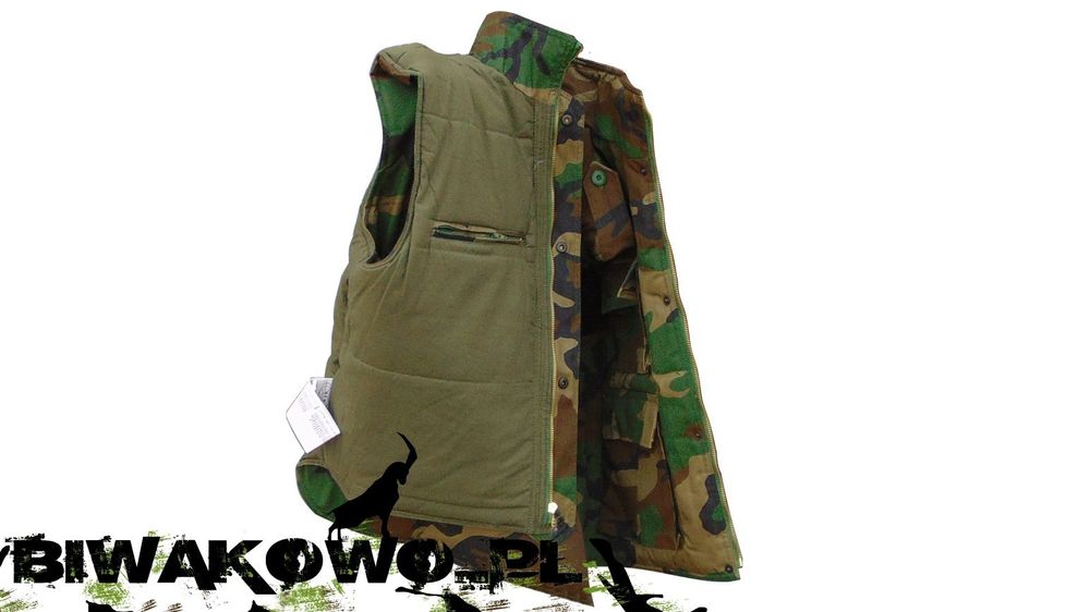 kamizelka ocieplana m89 woodland S