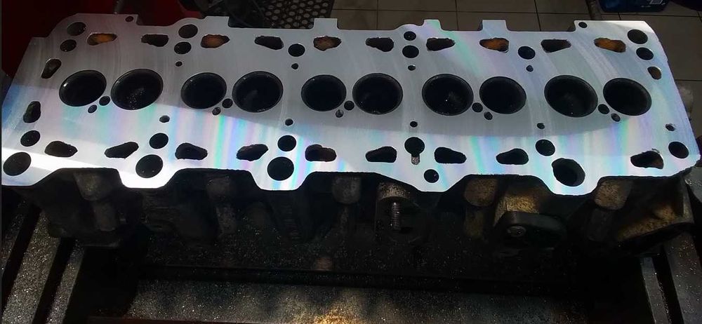 Шліфовка головок ГБЦ . Сварка алюмінія.