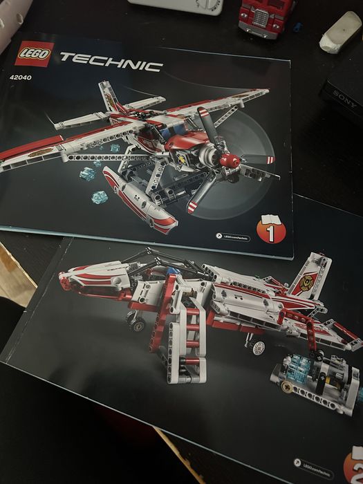 Lego technic fire plane