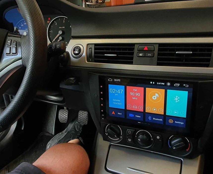 Rádio 2DIN 9" [4+64GB] • BMW Serie 3 • E90 E91 E92 E93 • Android 320