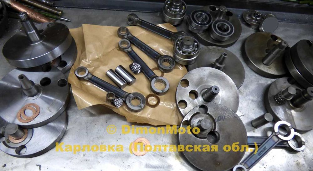 Ремонт, Перепресовка, Реставрация коленвала JAWA,ЯВА, ЧЕЗЕТ, ИЖ, МИНСК