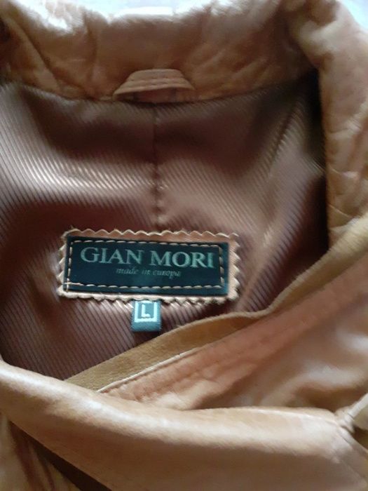 Płaszczyk ze skóry naturalnej