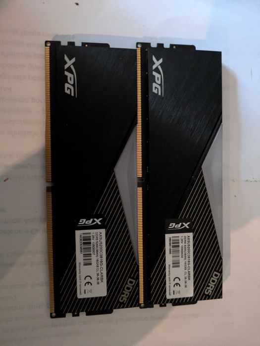 Memória RAM Adata XPG Lancer RGB DDR5 5200MHz 32GB 2x16GB