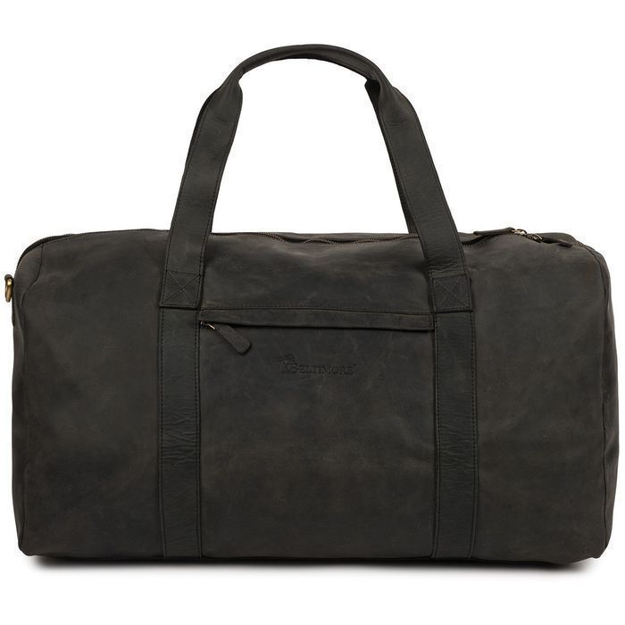 Torba podróżna skórzana weekendowa ekskluzywna skóra nubuk Beltimore
