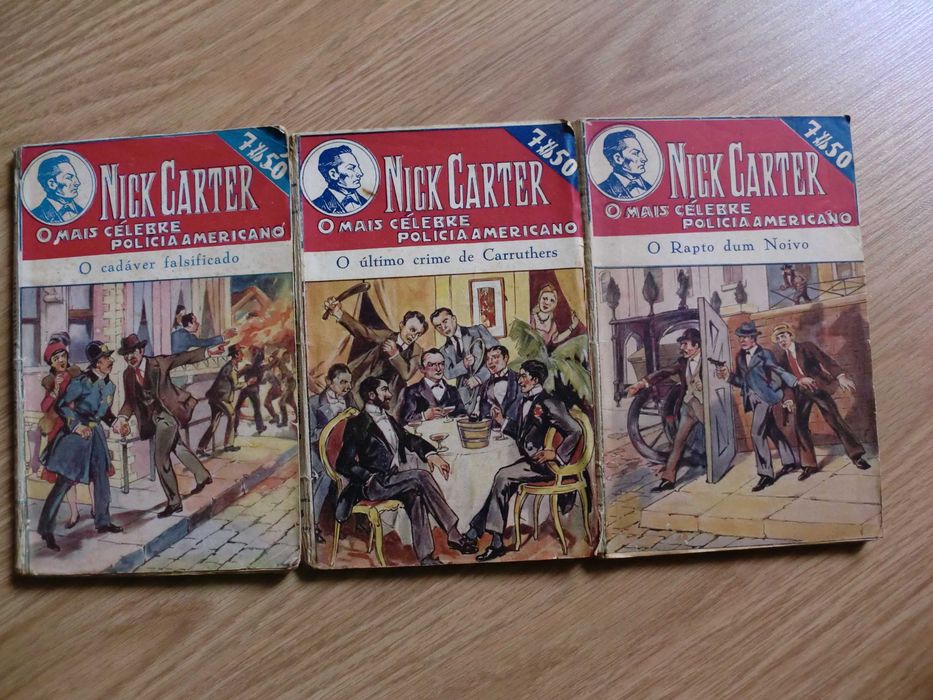 Vintage - Nick Carter O mais célebre polícia americano