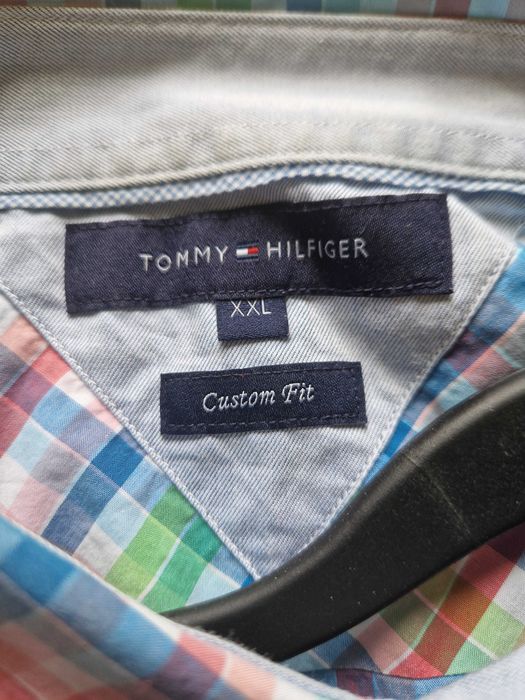 Koszula męska z krótkim rękawem | Tommy Hilfiger | Rozmiar 2XL