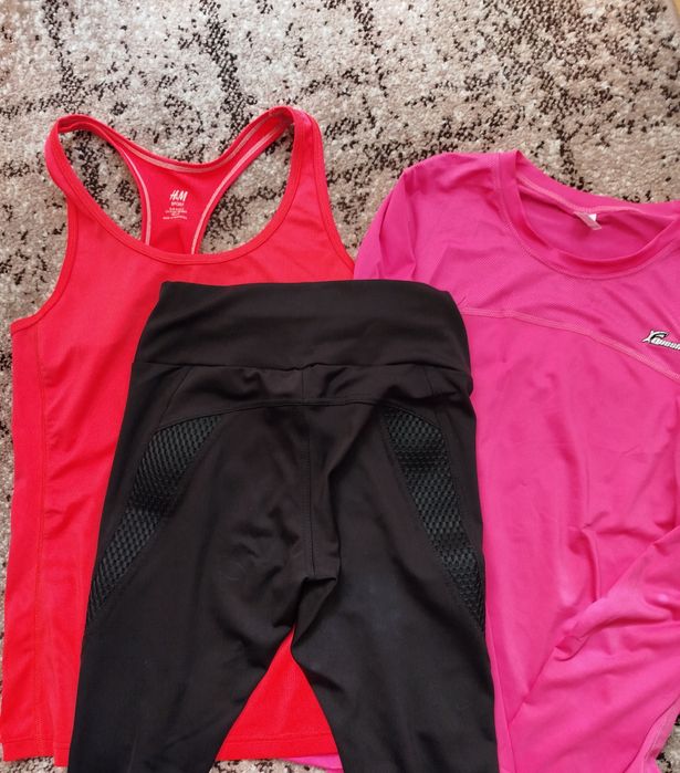 Продам лот лосіни майка спортивні для фітнесу
