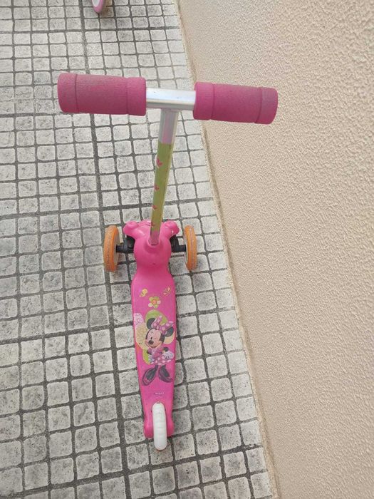 Trotinete Infantil 3 Rodas Minnie Mouse Disney