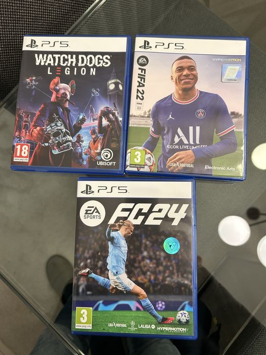 Jogos Playstation 5 como novos