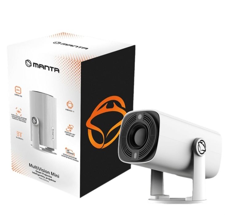 Projektor Manta smart   tv android  led