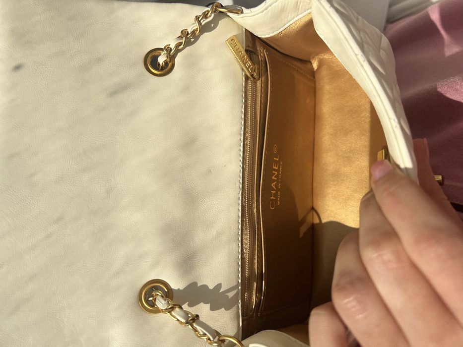 Сумка chanel біла