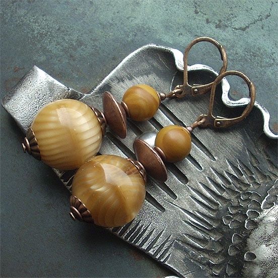 Kolczyki z kamieni naturalnych handmade
