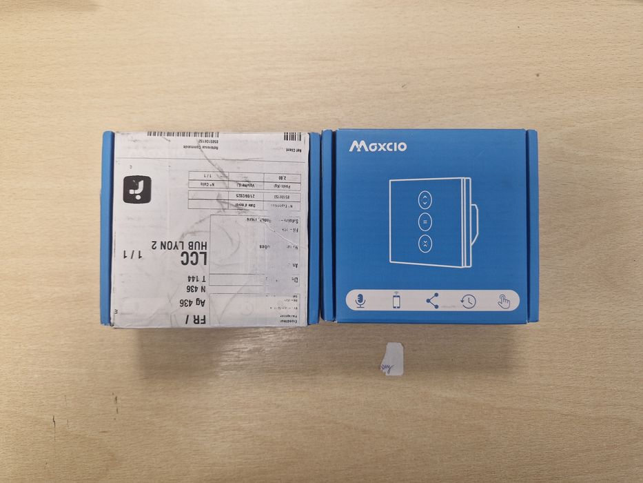 Maxcio Inteligentny Przełącznik Rolet WiFi  2 sztuki