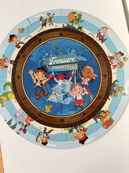 Gra planszowa puzzle pirat Jake Trefl Edu Fun