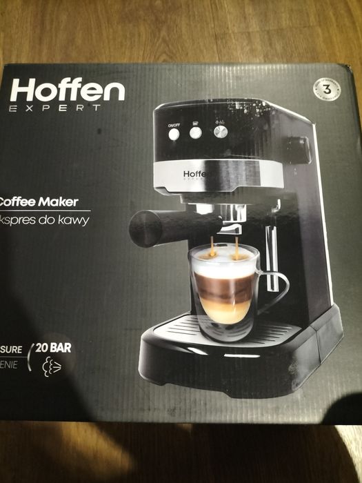 Ekspres do kawy ze spieniaczem Hoffen