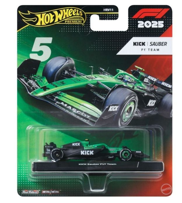Hot Wheels Formula 1 Kick Sauber (8szt)