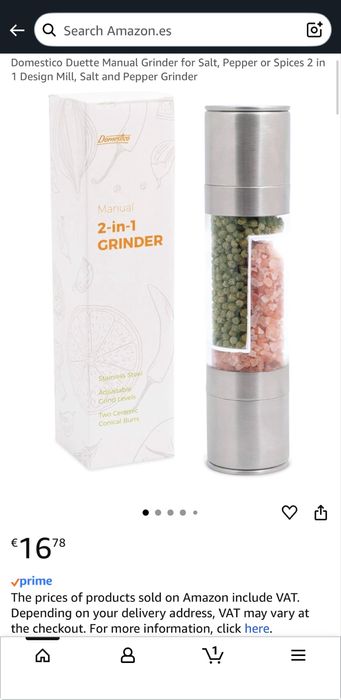 Novo - Moinho Duplo Inox