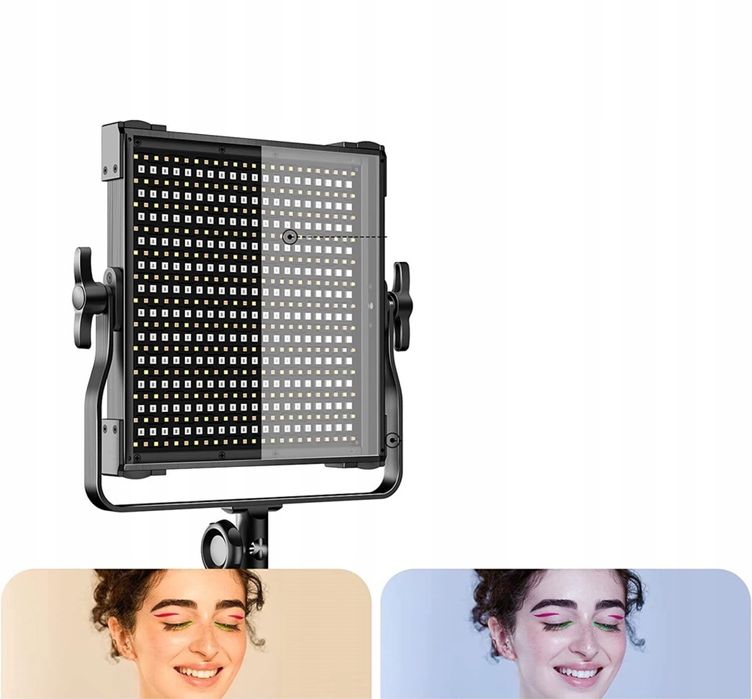 PIXEL P45 oświetlenie WIDEO LED RGB studyjne 50W, zestaw, pilot