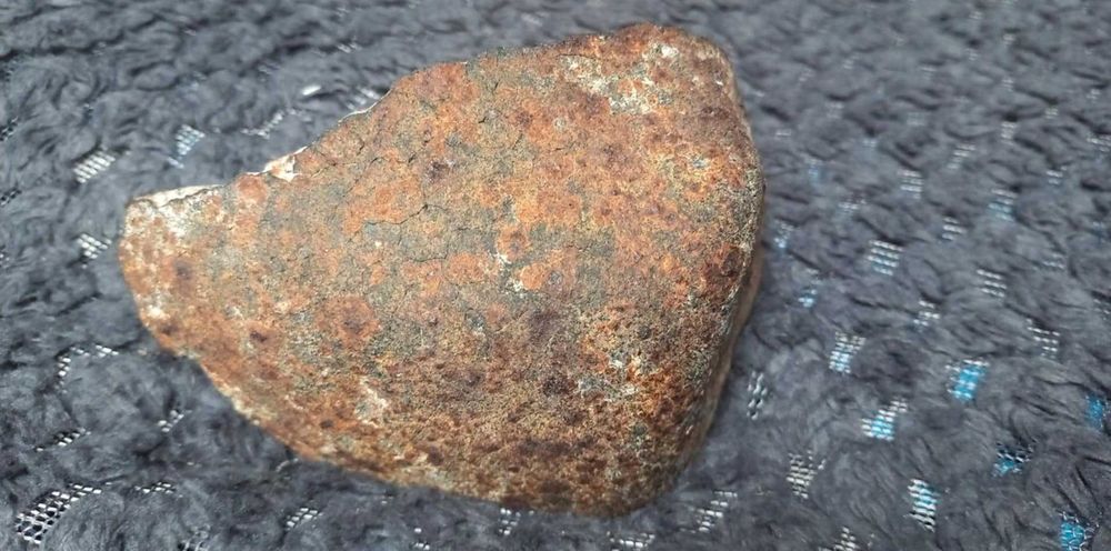 Duży METEORYT kamienny -  Chondryt L6 - NWA  z Algierii -  449,93g