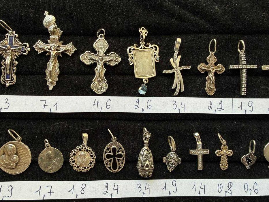 кулони підвіски - срібло