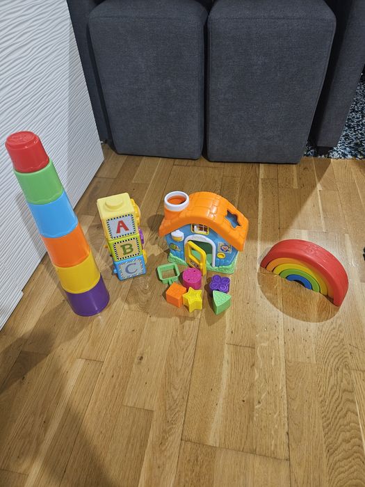 Conjunto 4 brinquedos para bebé
