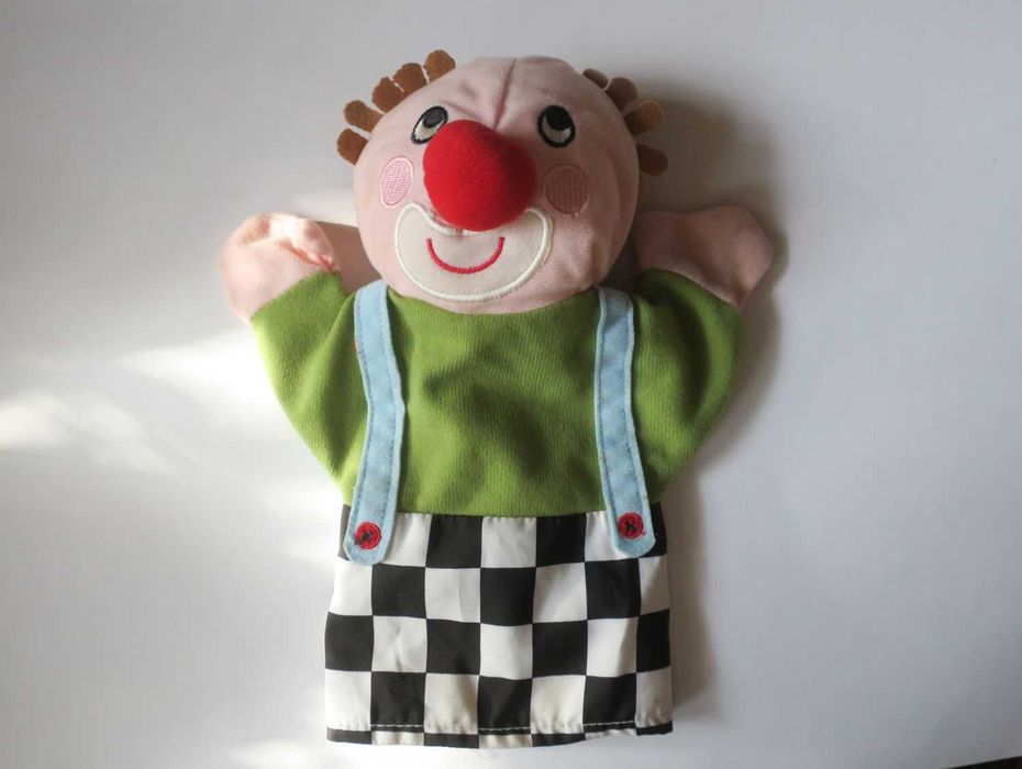 Pacynka clown IKEA Klappar circus klaun
