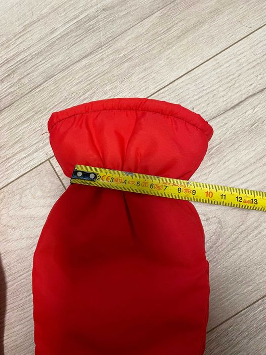 Красные большие рукавицы на меху Aquila