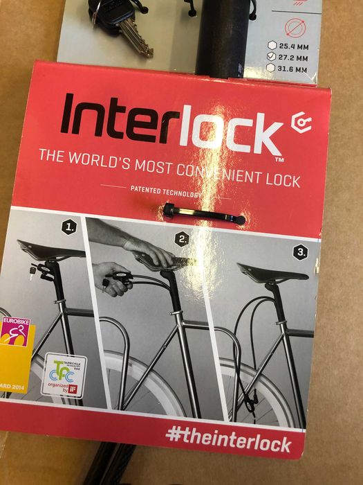 sztyca z zapieciem Inter Lock 31,6 mm nowa wspornik siodla