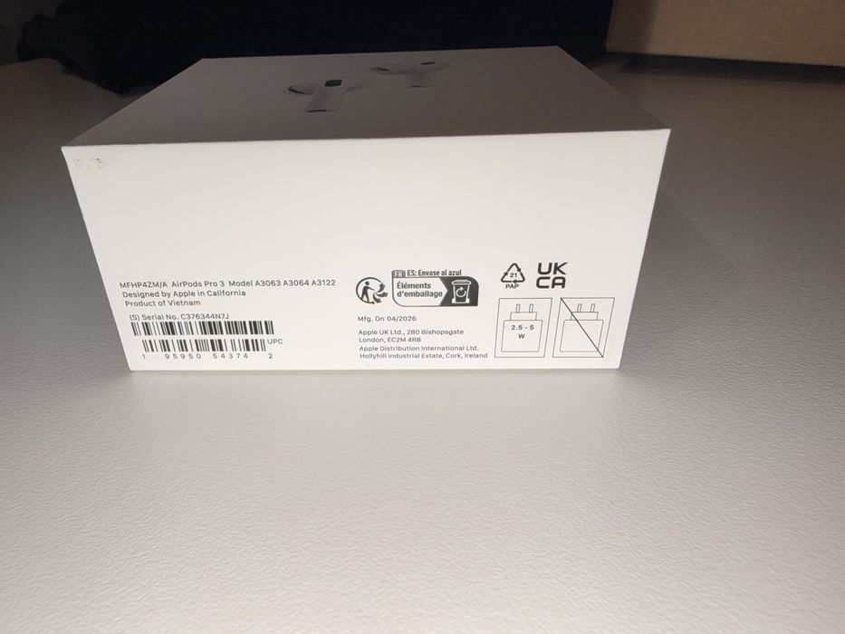 Nowe airpods pro 3