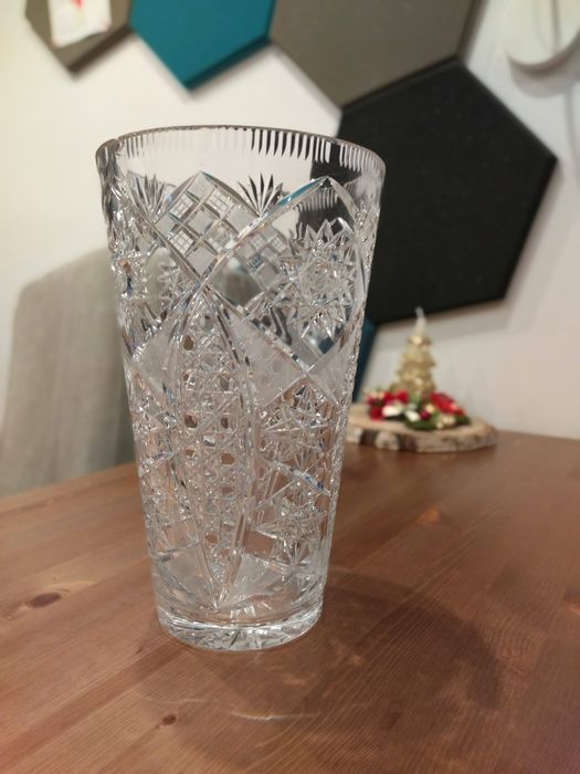 Wazon kryształ *** kryształowy duży*** dzban PRL
