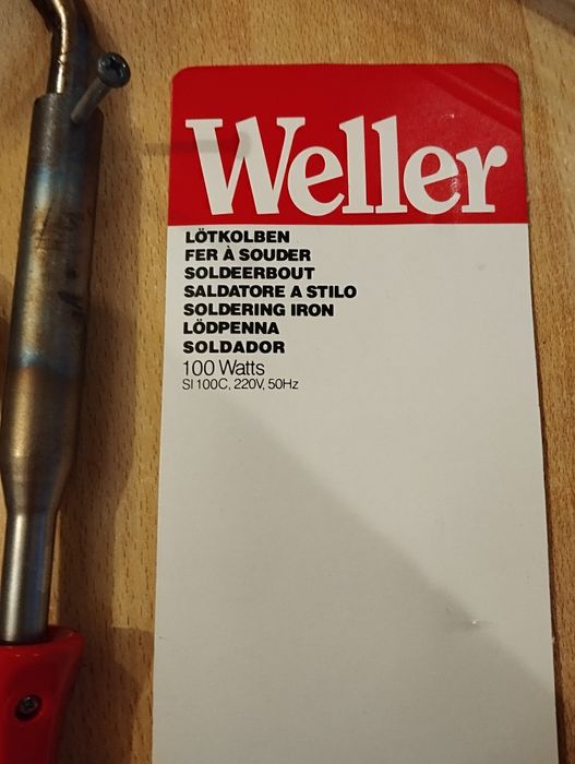 Lutownica Weller 100w