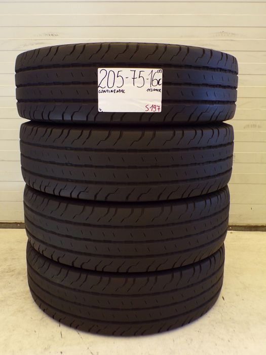 opony letnie continental conti van contact 100 205 75 16c 113/111r