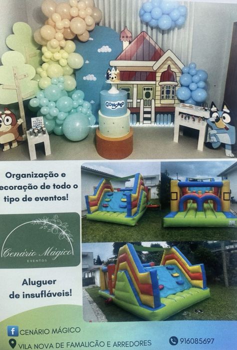 Insuflavel 7M para festas
