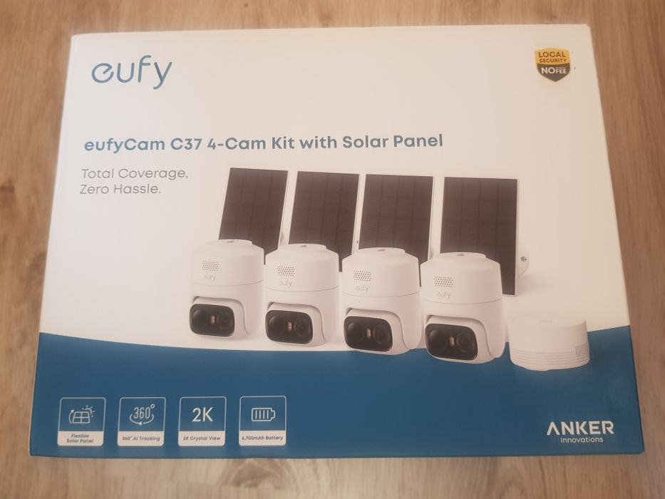 Kamery eufyCam C37 zestaw 4 solar