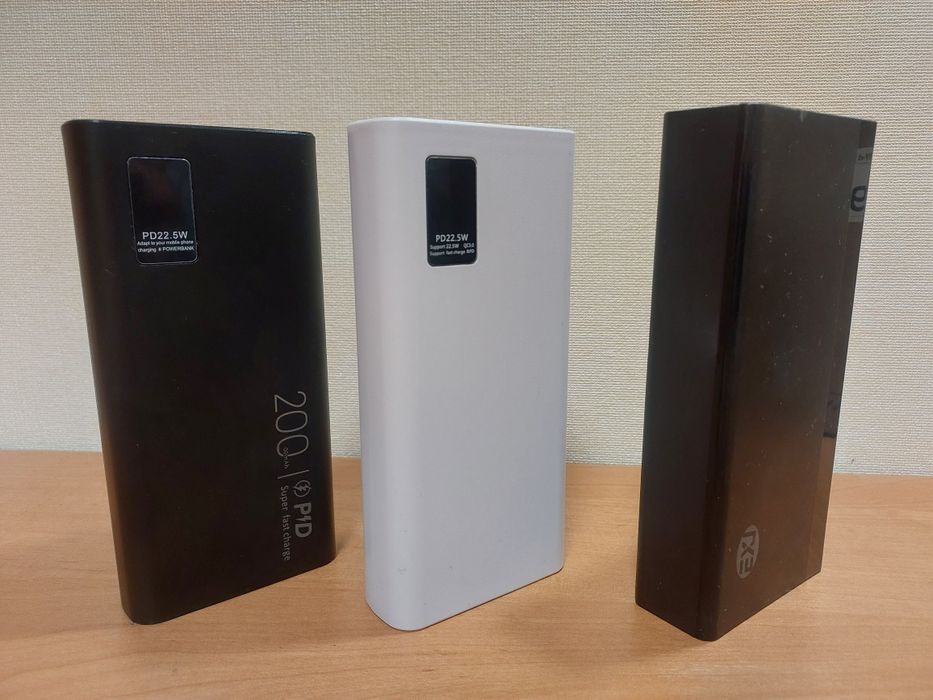 Павербанки с быстрой зарядкой 20 Вт,20000 mAh