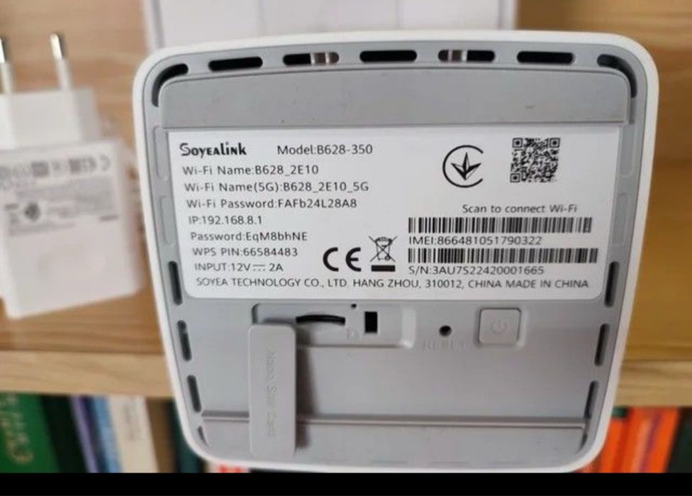 Router Huwei B628 4G+ LTE (como novo)