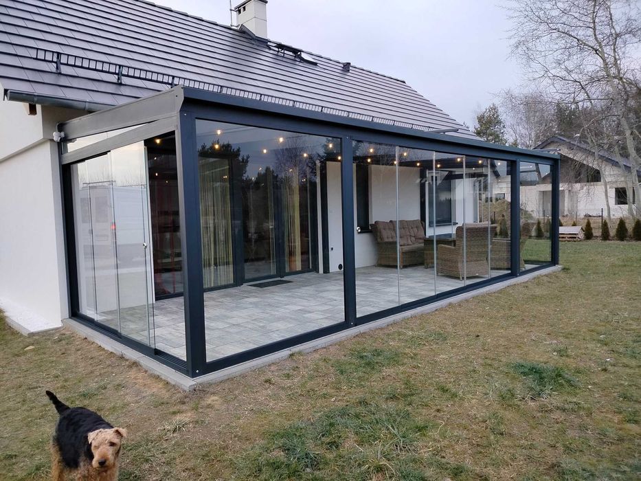 Zadaszenie tarasu,pergola,patio,aluminium -szkło
