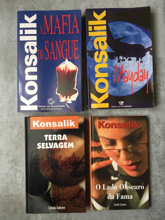 Livros de Konsalik, Edições Circulo de leitores