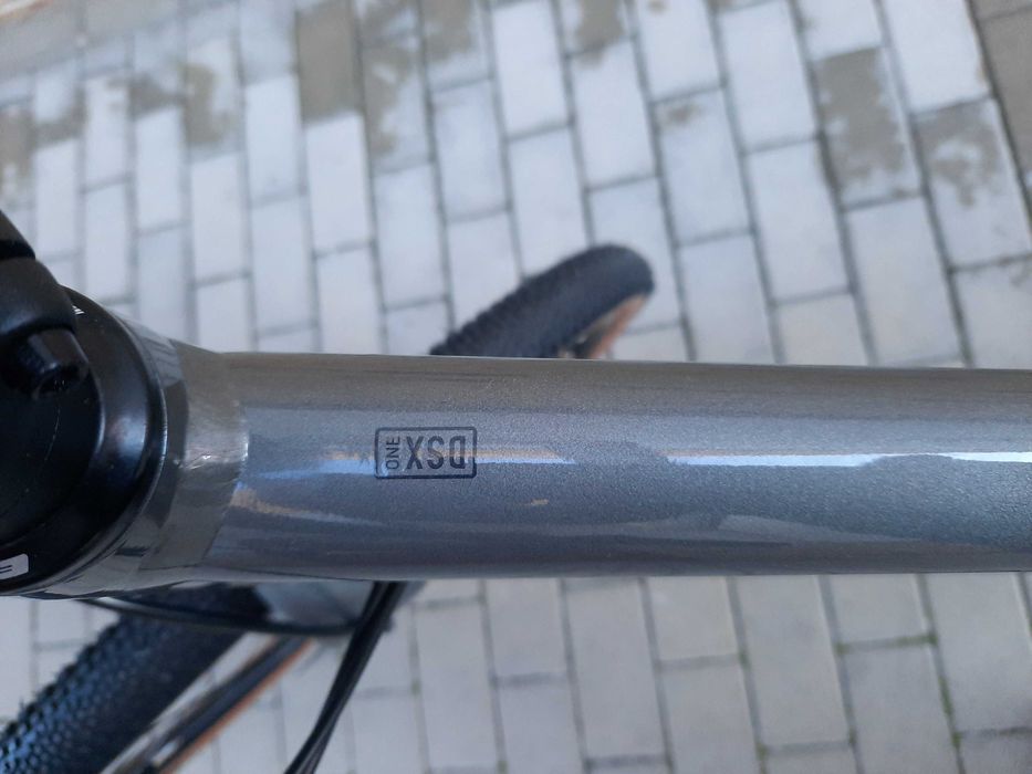 Nowy Rower Marin DSX 1 L szary gravel flat bar