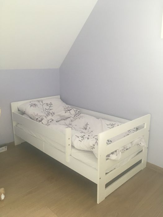 Łóżko dziecięce 160x80 plus materac Hevea junior, lateksowy