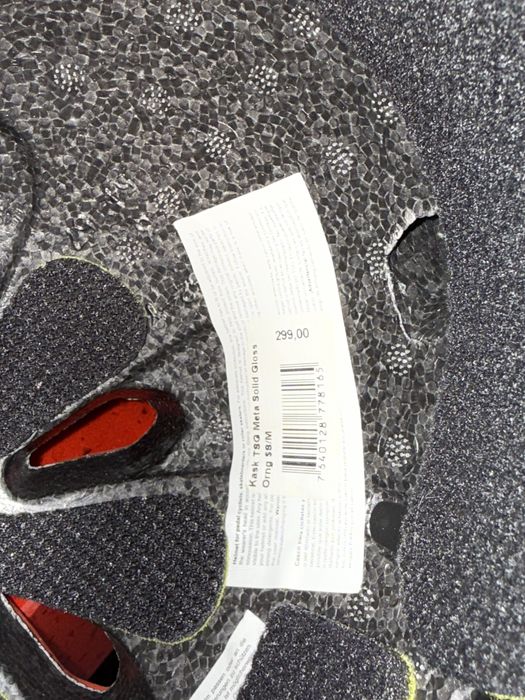 Kask TSG S/M pomaranczowy