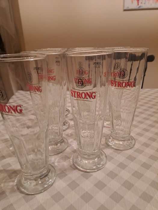 Szklanki Warka Strong 9szt