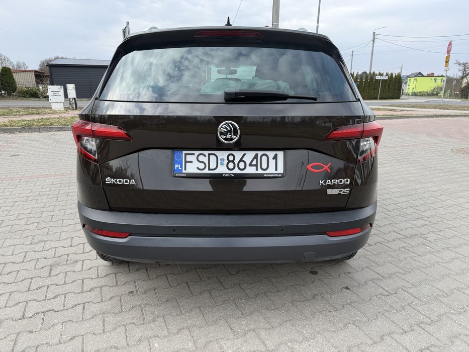 Skoda Karoq krajowa polski salon 1.6 TDI manual full led