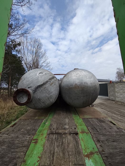 Zbiornik 8000l  nierdzewny stalowy tworzywo